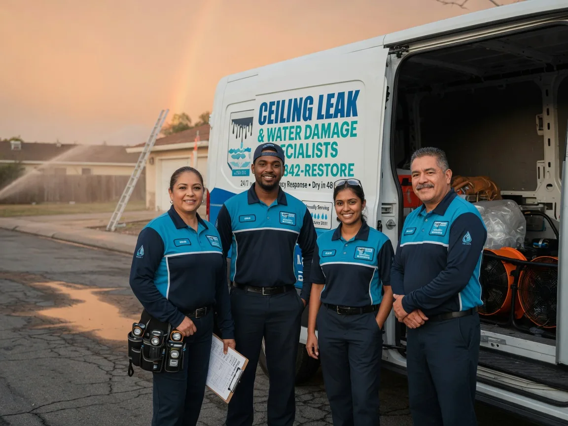 Ceiling Leak Cleanup company in Asheville, NC