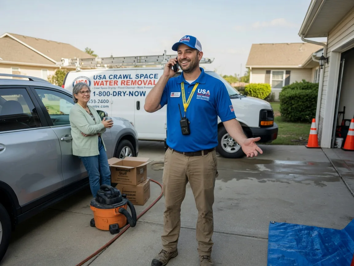 Crawl Space Water Removal Asheville, NC FAQs